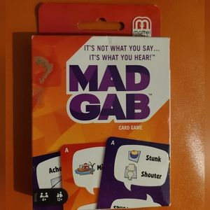 Mad Gab Timed Card Game